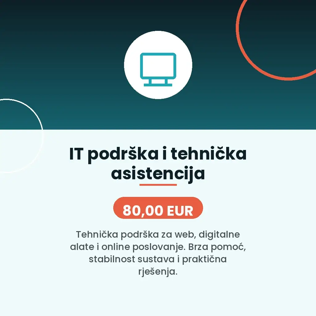 IT podrška i tehnička asistencija