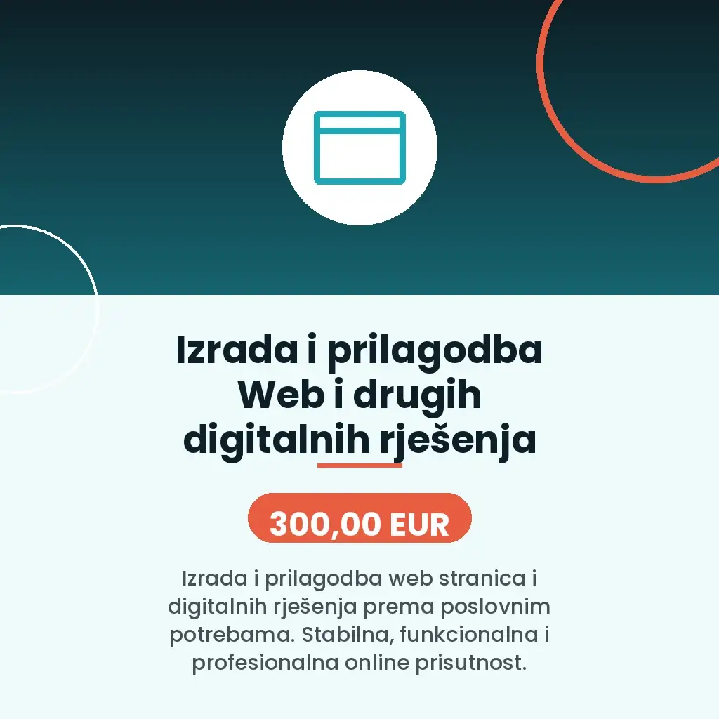 Izrada i prilagodba Web rješenja